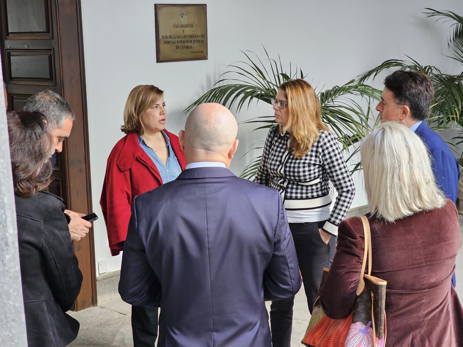 Portada de Reunión con los vocales territoriales del CGPJ en Las Palmas de Gran Canaria